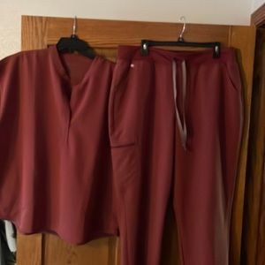 Figs. High wasted zamora joggers